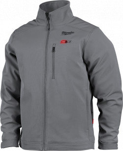 Milwaukee M12 Heated TOUGHSHELL Jacket Kit Gray M