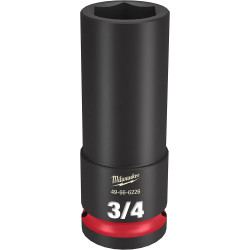 SHOCKWAVE Impact Duty™ 1/2" Drive 3/4" Deep 6 Point Socket