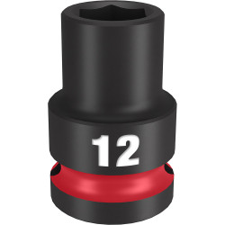 SHOCKWAVE Impact Duty™ 1/2" Drive 12MM Standard 6 Point Socket