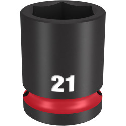 SHOCKWAVE Impact Duty™ 1/2" Drive 21MM Standard 6 Point Socket