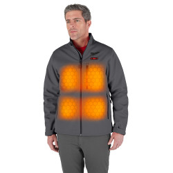 M12™ Heated TOUGHSHELL™ Jacket Kit - Gray M