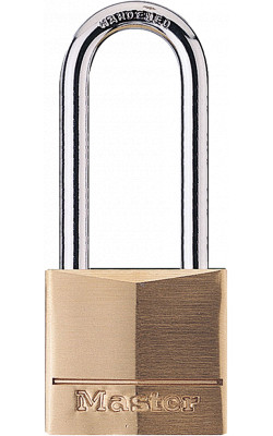 Solid Body Brass Padlock - 2" Shackle