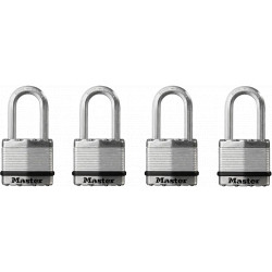 Padlock Set - 4PC - Keyed Alike