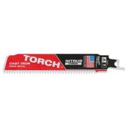 6" 7TPI The TORCH™ for CAST IRON with NITRUS CARBIDE™ 5PK