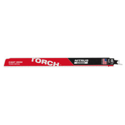 12" 7TPI The TORCH™ for CAST IRON with NITRUS CARBIDE™ 5PK