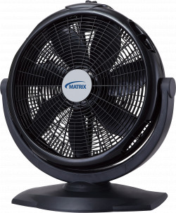 20" Dia Turbo Floor Fan - 3 Speeds