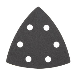 3-1/2" 180 GRIT TRIANGLE SANDPAPER 6PK