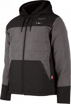 M12™ Heated AXIS™ Hooded Jacket Kit Gray - 2XL