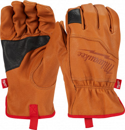 Goatskin Leather Gloves - L