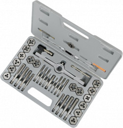 SAE Alloy Tap and Die Set - 40PC