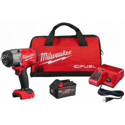 M18 FUEL™ 1/2" High Torque Impact Wrench w/ Friction Ring REDLITHIUM™ FORGE™ Kit