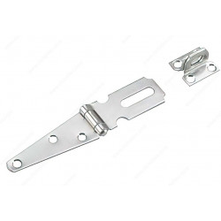 Strap Hinge Hasp - 3" - Zinc / 344X-V