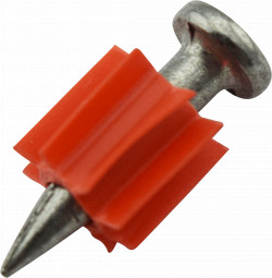 1" Pin - 0.300 1500 Series Powder Actuated Fastener / Zinc Plated