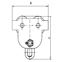 Jet Equipment 5' Lift - Super Heavy Duty Mini-Mite II Lever Chain Hoist ...