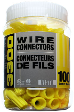 Wire Connector - Twist-On - Copper Wire / 3000 Series