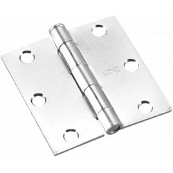 Full Mortise Butt Hinge - 3" - Zinc / 827X-B