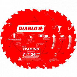 7-14" 24T Circular Saw Blade - 2 PK