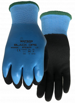 Black Ops Palm Coated Gloves - A3 Cut / 9393 Series