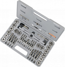 Metric Alloy Tap & Die Set - 40PC