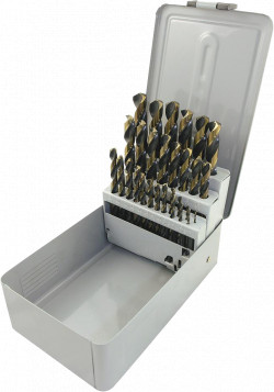 Jobber Length Drill Bit Set - 29PC - HSS