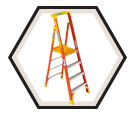 Werner Podium Ladder - Type 1A - Fiberglass / PD6200 Series