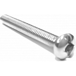 Truss Head #8 - 32 Robertson Machine Screws / Zinc (BULK)