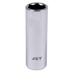 1/4" DR x 3/8" Deep Chrome Socket - 12 Point - *JET