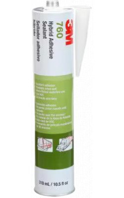 3M™ Hybrid Adhesive Sealant, 760, gray, 310 mL, cartridge, NOT FOR RETAIL/CONSUMER USE - Grey