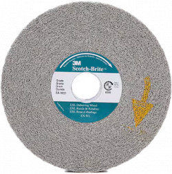 Scotch-Brite™ EXL Deburring Wheel, 6" x 1" x 1" - 8A MED