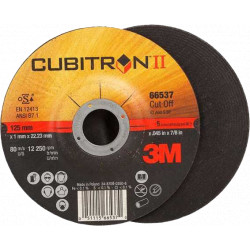 3M™ Cubitron™ II Cut-Off Wheel - T27 - 5" x .045" x 7/8"