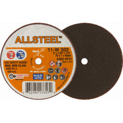 Allsteel 3X1/32X1/4'' T1 Cut-Off Wheel