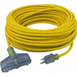 Extension Cords - 12/3 - 100' - Triple / 123100GT Series