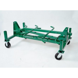 Greenlee Mobile Conduit and Pipe Rack with 603 casters