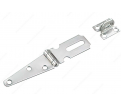 Strap Hinge Hasp - 3" - Zinc / 344X-V